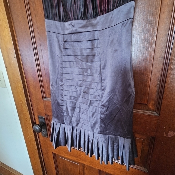 BCBGeneration Pleated Skirt Cocktail Dress - Picture 7 of 9